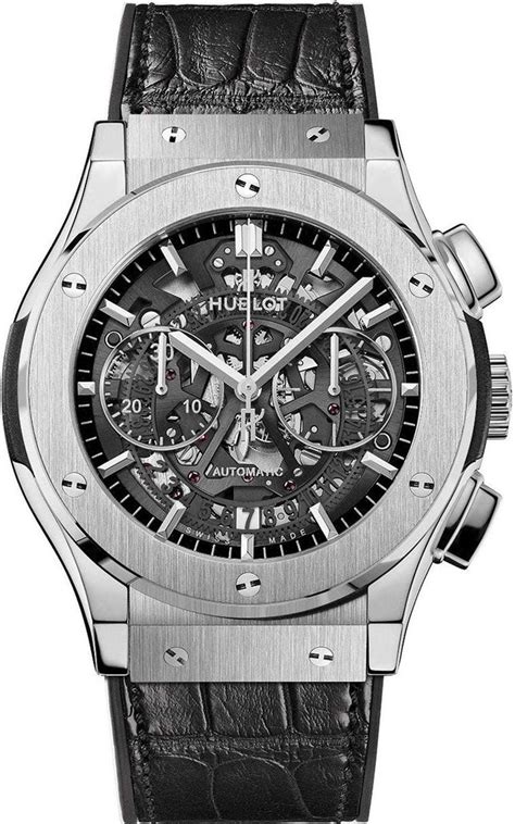 hublot classic fusion aero chronograph titanium 45mm price|Hublot classic fusion price.